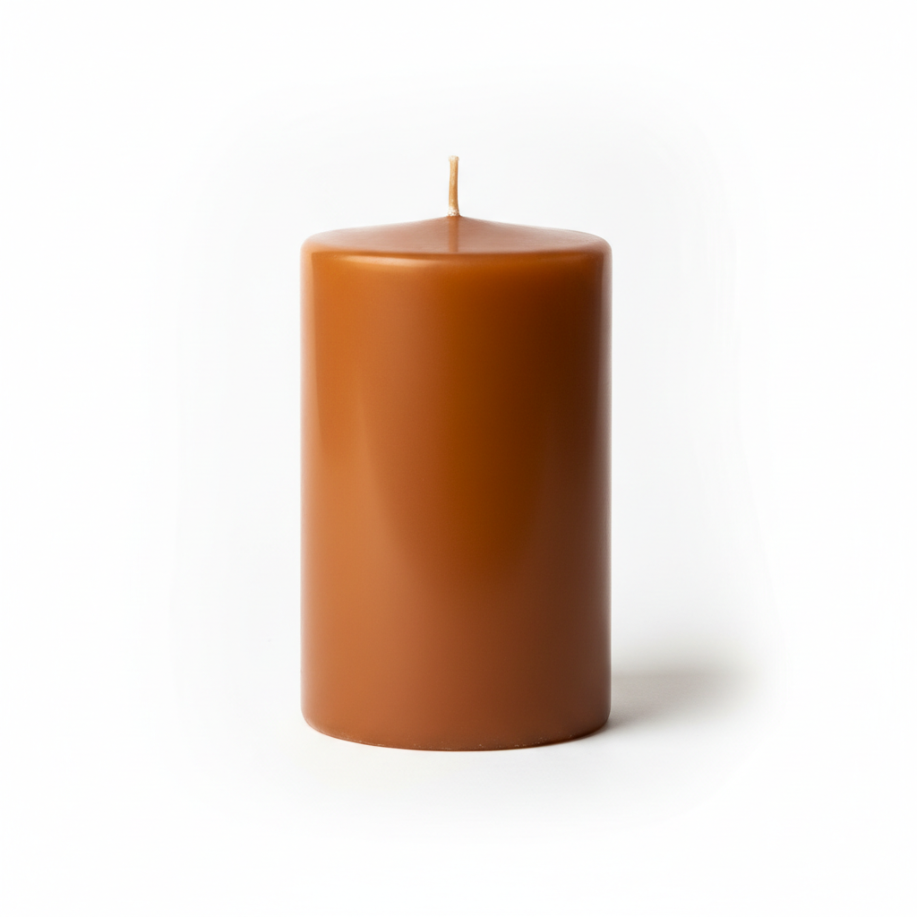 Cedarwood Pillar Candle 100x100mm